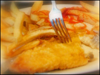 英国的炸鱼薯条