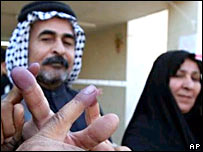 Oy kullanan seçmenler