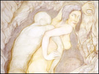 Desenho de Pierre Klossowski