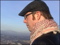 Roger surveys the West Yorkshire countryside