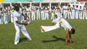 Astero FC, training with capoeira