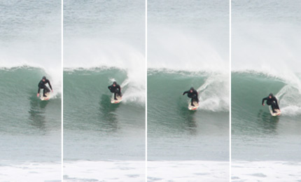 Nutted. A lovely four shot sequence mailed from Port lensman Ger McCauley. Dec 06