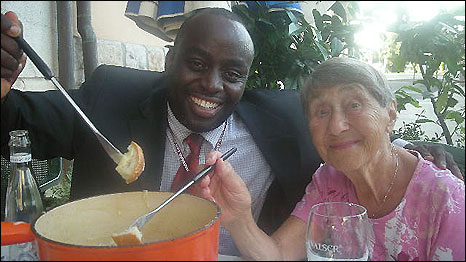 Chris Mburu and Hilde Back