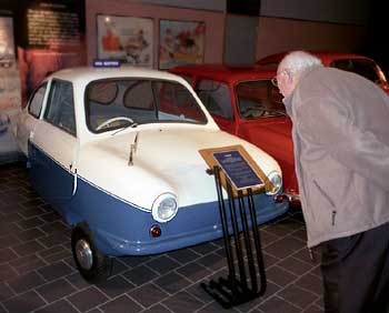 A Nobel car preserved in the Ulster Folk and Transport Museum at Cultra