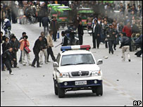 Bạo loạn ở Lhasa hôm 14.3