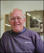 Geoff Butler, head carver at York Minster