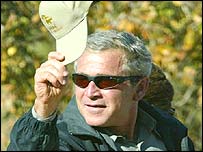 Bush fez do combate à Aids bandeira de sua viagem pela África