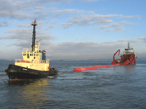 Ocean Prospect - Pelamis tow. 