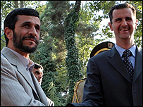 Ahmedinejad ve Esad