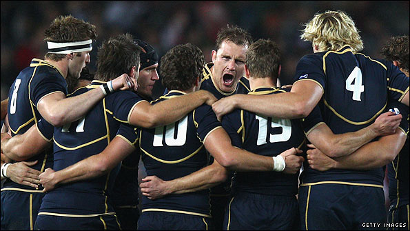 Scotland lost games to Argentina and England in the World Cup pool stage