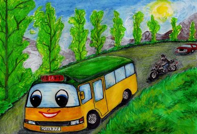 Ming the Minibus and Miki the Moonbear