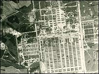 عکس هوايی از آشويتس