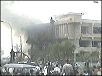 ataque a base italiana em Basra