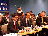 Một hội nghị về đầu tư hồi tháng 6/2008 ở Việt Nam