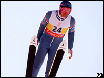 British ski-jumper Eddie 'the Eagle' Edwards