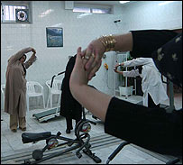 کلاس ورزش زنان