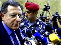 Lübnan Başbakanı Fuad Siniora