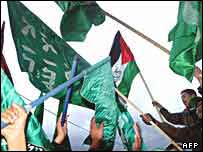 تظاهرات طرفداران حماس 