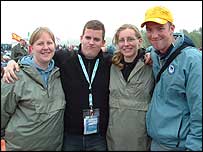 Cath, Andy, Lizz and Simon