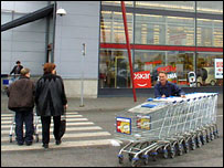 Nakupování v obchodních centrech