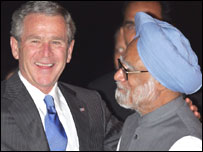 बुश-मनमोहन