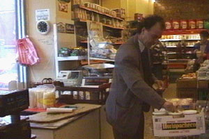 Panikos runs a local supermarket