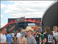 The crowd at Reading Festival
