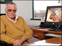 Stan Lee, criador do Homem-Aranha e o Hulk