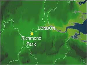 Richmond park map