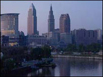 Cleveland durante o apagão