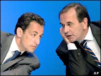 Nicolas Sarkozy e Jose Antonio Alonso