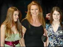 Sarah Ferguson e suas filhas