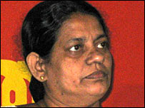 Sujatha Alahakoon, MP (photo elmo Fernando)