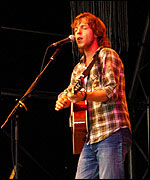 James Morrison onstage at Summer Sundae