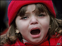 کودک فلسطینی در تظاهرات علیه اقدام اسرائیل