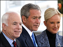 जॉन मैक्केन और बुश