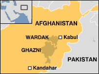 Bản đồ Afghanistan