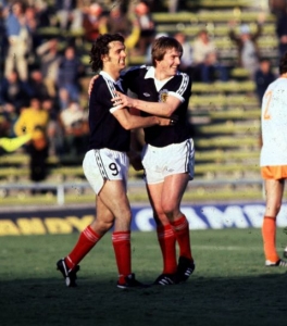 Joe Jordan and Kenny Dalglish