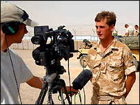 Jeremy Ball in Afghanistan. Photo: Sgt Dan Wells