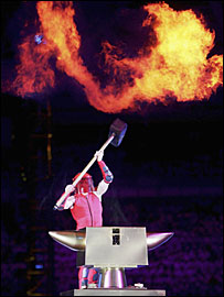 शीतकालीन ओलंपिक खेलों की मशाल