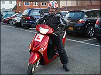 Luke is ready for off!