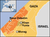 Mapa mostra localização de campo de refugiados
