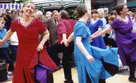 Dancing in Earlsdon Festival 