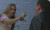 Kelly-Marie and Scarlett