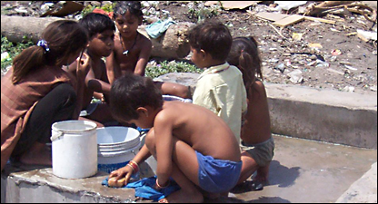 चंडीगढ़ की झुग्गी बस्ती