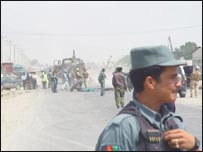 محل انفجار روز دوشنبه