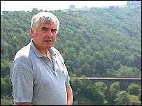 Ian Hurst in the Peak District