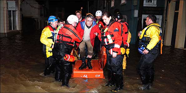 Flooding in Cockermouth
