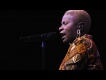 Angelique Kidjo live at the Old Fruitmarket. Photo by Louis Decarlo