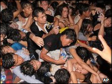 Жертвы давки в Пномпене